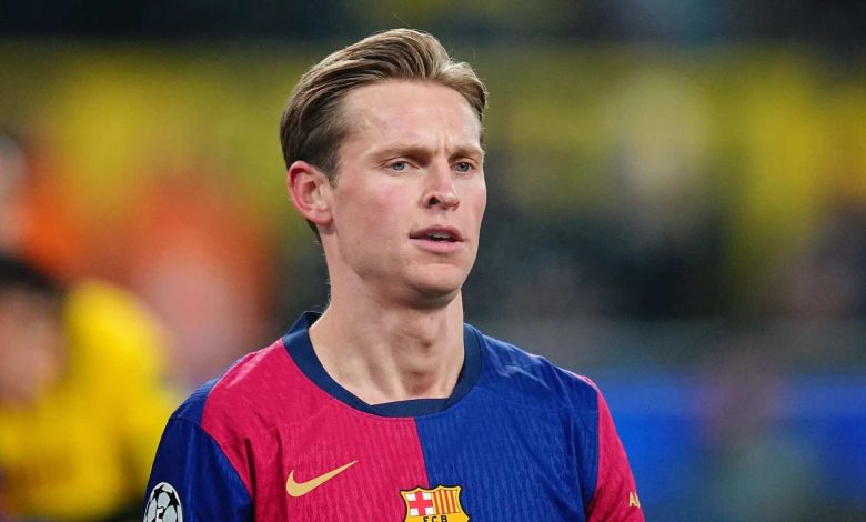 فرينكي دي يونج لاعب برشلونة