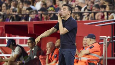 تشافي هيرنانديز لاعب ومدرب برشلونة السابق