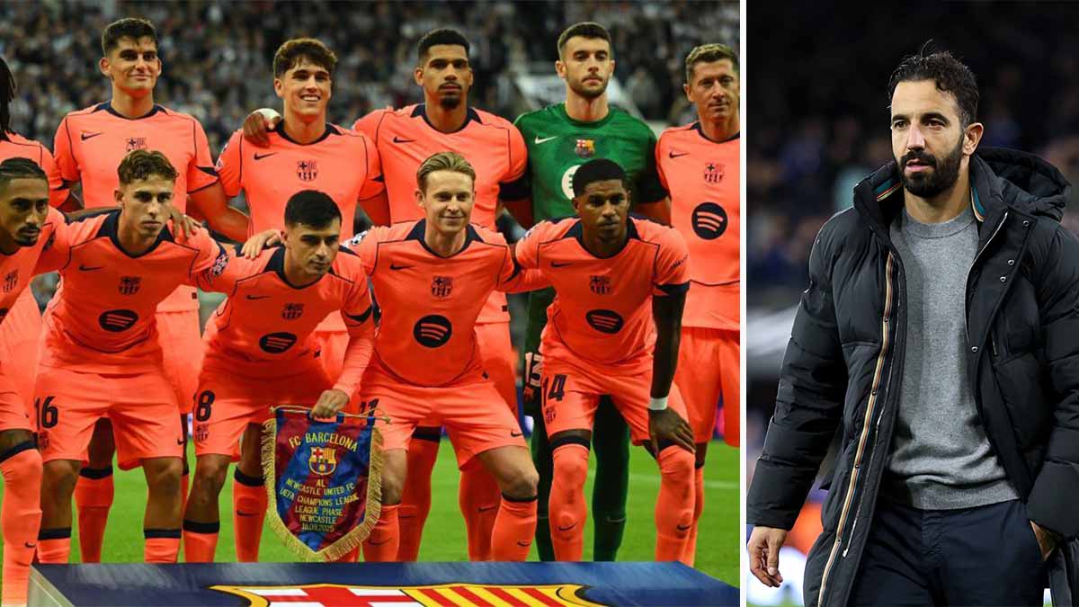 أموريم مدرب مانشستر يونايتد ولاعبي برشلونة