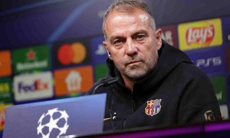 هانز فليك مدرب برشلونة