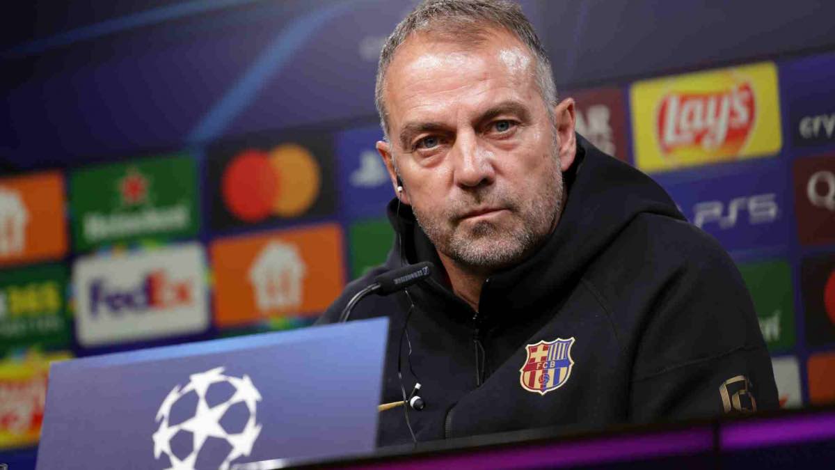 هانز فليك مدرب برشلونة
