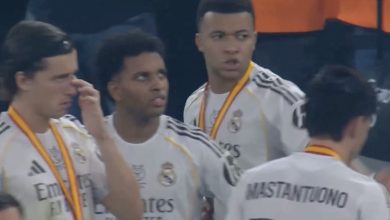 تصرف غير رياضي من مبابي بعد الكلاسيكو