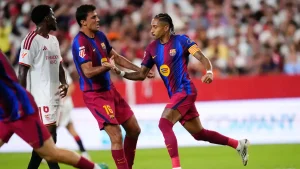 ترتيب هدافين الدوري الاسباني بعد هاتريك رافينيا ضد اشبيلية