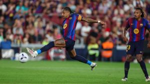 جدول ترتيب هدافين الدوري الإسباني بعد ثنائية رافينيا أمام رايو فاليكانو
