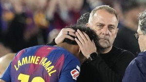 فليك يعلن سبب غياب لامين يامال عن تدريبات برشلونة وموقفه من المشاركة أمام فالنسيا
