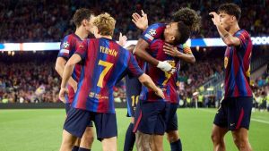 موعد والقناة الناقلة ومعلق مباراة برشلونة وراسينج اليوم في الدوري الإسباني