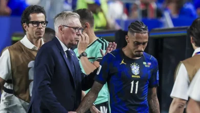 أنشيلوتي يتحدى برشلونة بشأن رافينيا.. ويرد على لابورتا