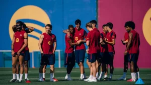 تصرف رائع من لاعبي برشلونة قبل الكلاسيكو