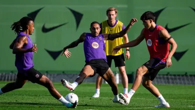 قائمة برشلونة لمباراة ريال بيتيس.. عودة رافينيا ودي يونج واستبعاد مفاجئ