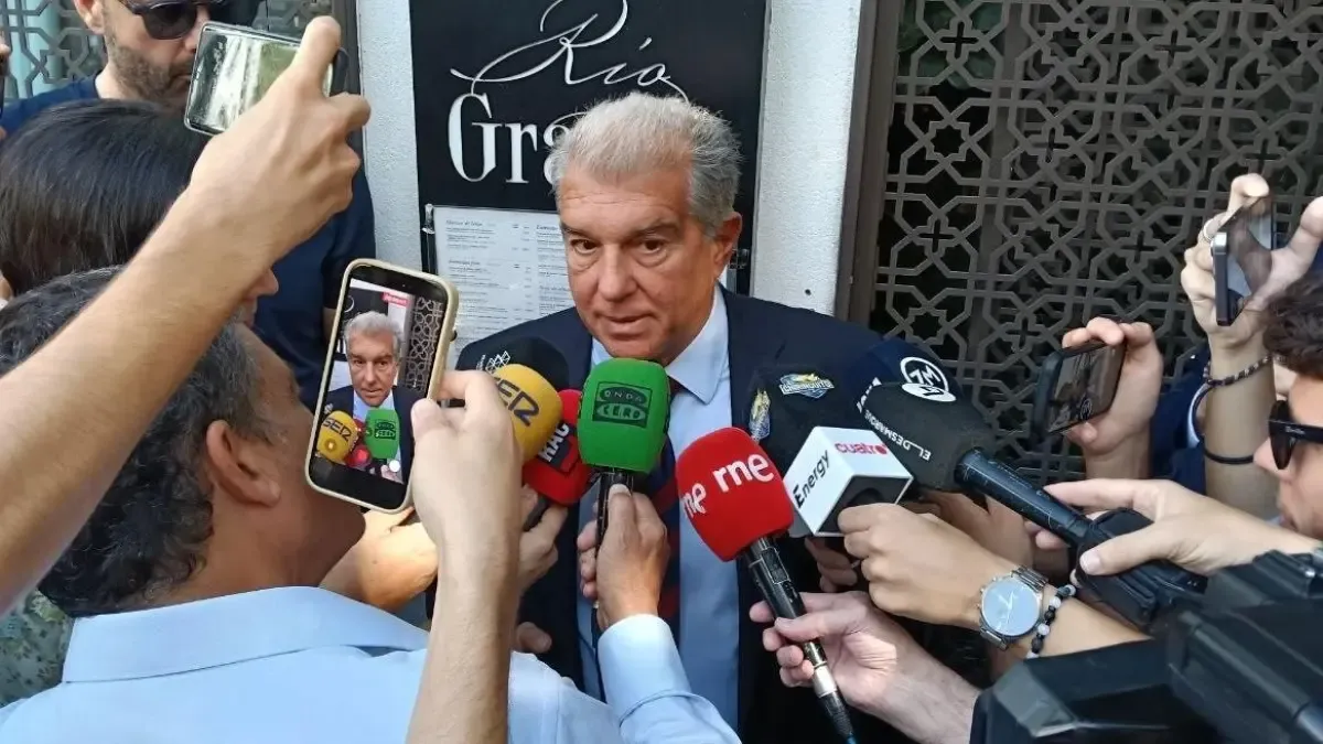«يريدون تفجير كل شيء».. لابورتا يهاجم ريال مدريد ويتحدث عن المباراة التي ينتظرها عالم كرة القدم
